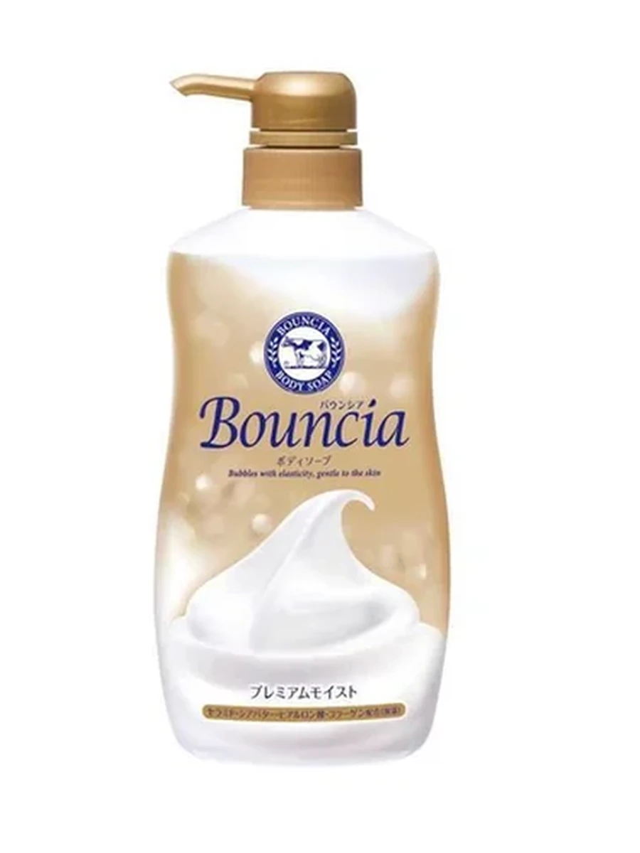 Мыло для тела Milk Soap Bouncia Premium Moist с помповым дозатором