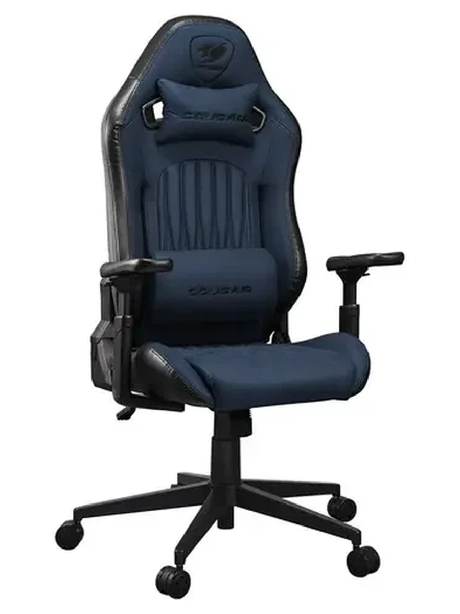 Компьютерное кресло Cougar Explore Navy Blue F (синий, ткань, до 120 кг)