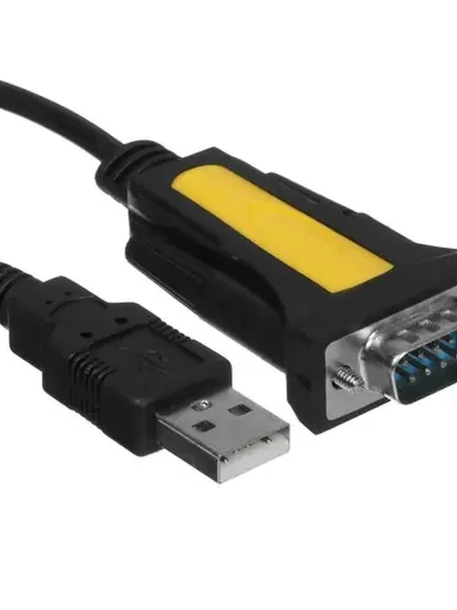 Кабель USB 2.0 USB A (M) - RS232 (M) 1.2m DEXP [UamRS232mC120V2] Черный