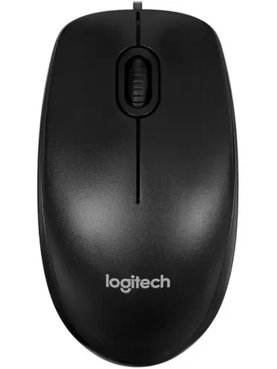 Мышь проводная Logitech M90 (910-001970) -CN Black