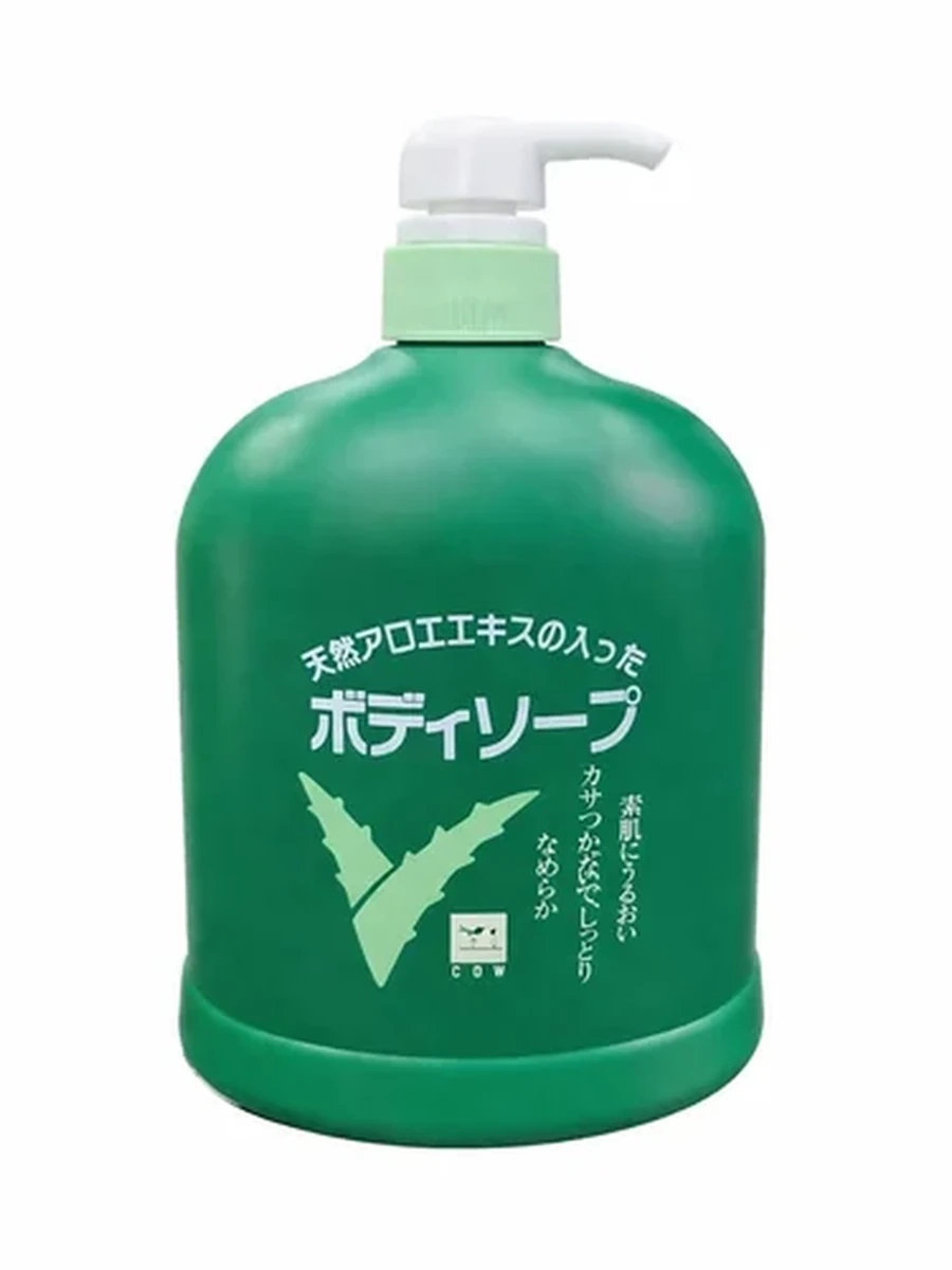 Жидкое мыло для тела Cow Brand с алоэ вера
