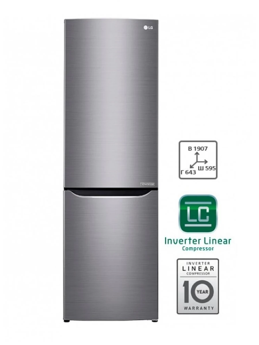 Холодильник Lg GA B429 SECZ