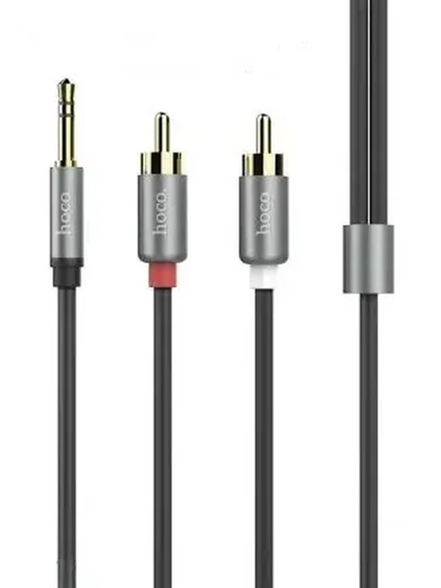 AUDIO CABLE HOCO UPA10 (Metal Gray)