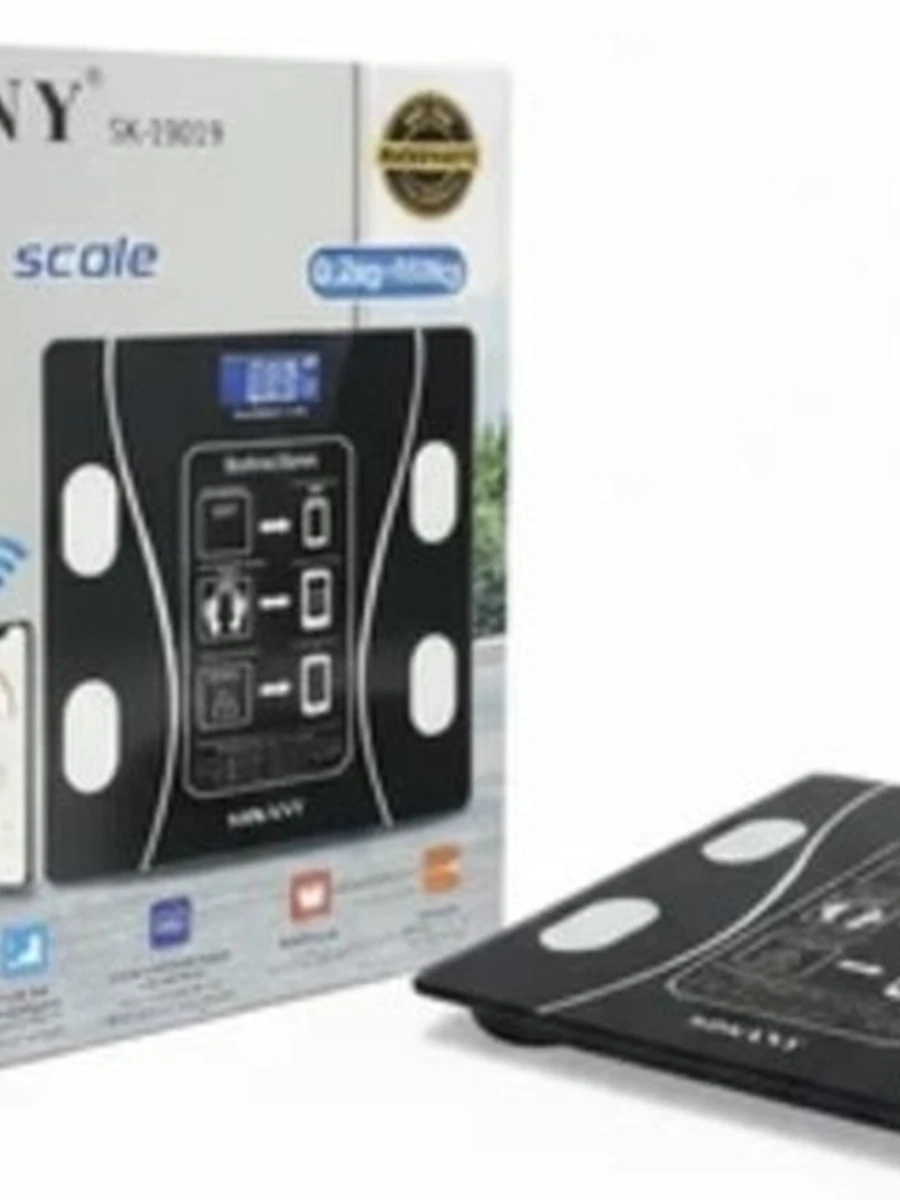 Умные напольные весы SOKANY SK-19019 электронные с Bluetooth-анализатором тела