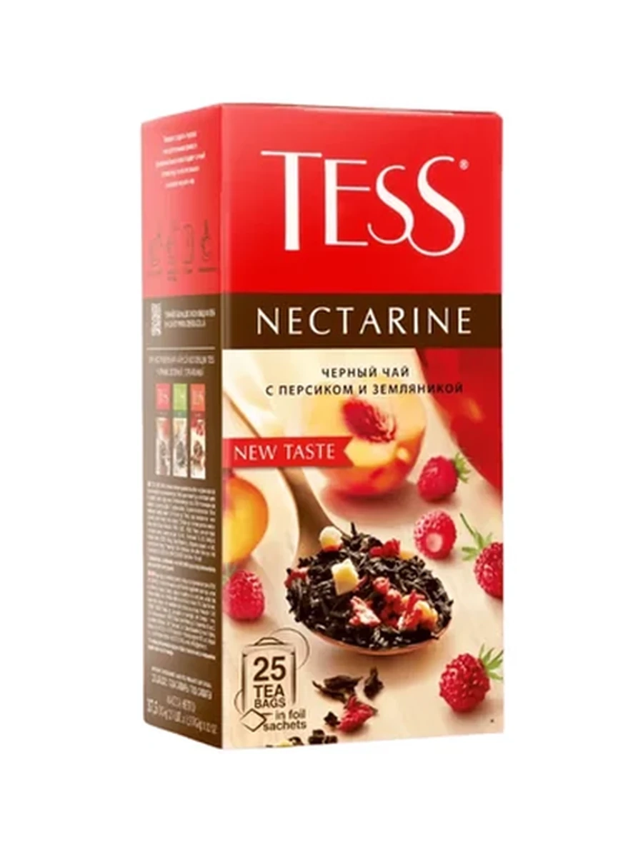 ЧАЙ ЧЕРНЫЙ TESS NECTARINE 25ПАК