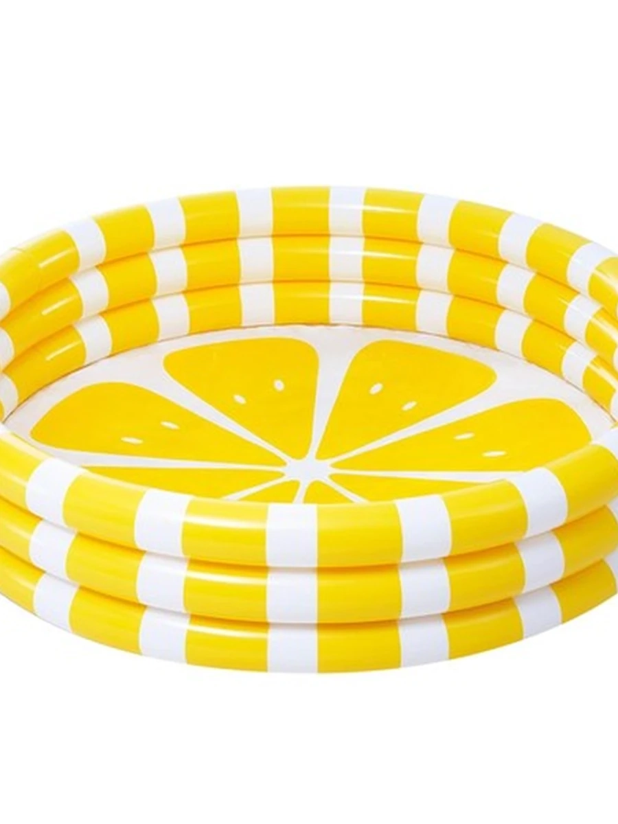 Бассейн Intex Zesty Lemon, надувной Размер: 1,47 м x 33 см (58432NP)