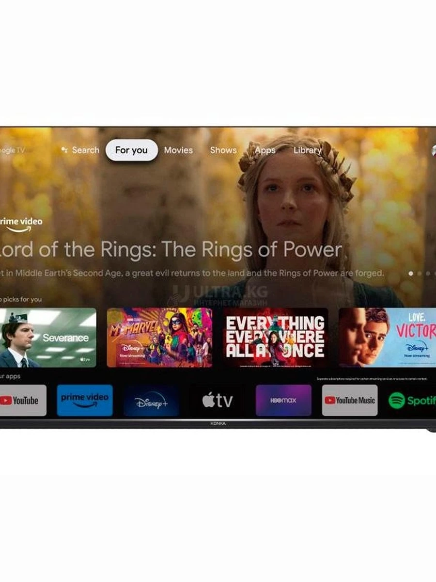 KONKA LED TV 50SR700G 50" UHD 4K 3840x2160 60Hz SMART GoogleTV 250cd/m2 HDMI USB Dolby Atmos