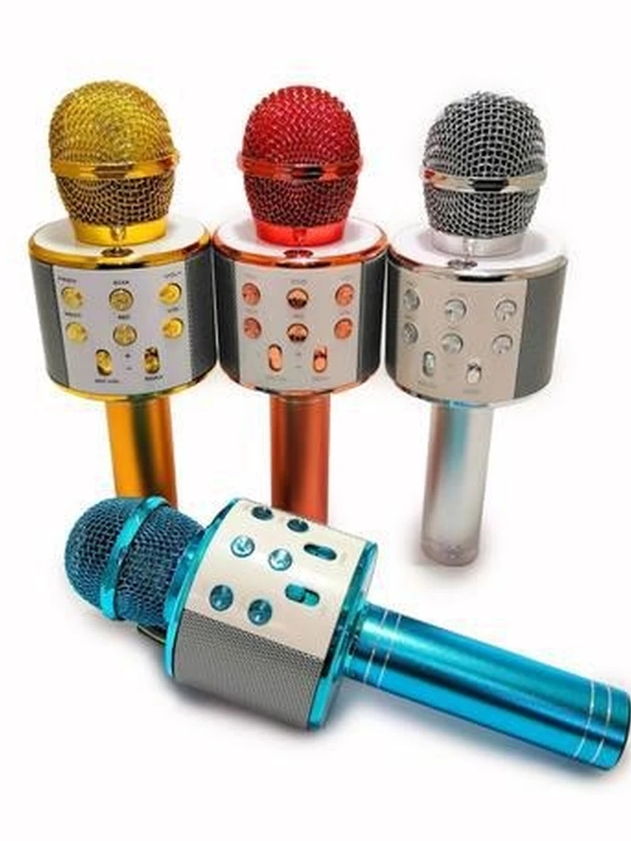 Микрофон 🎤 бюджетный вариант  Блютузный WSTER