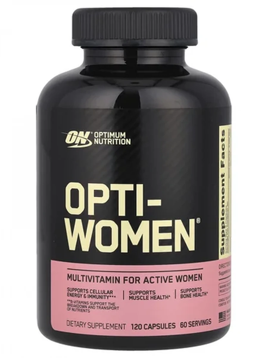 Мультивитаминный комплекс Opti-Women Optimum Nutrition 120 капс.