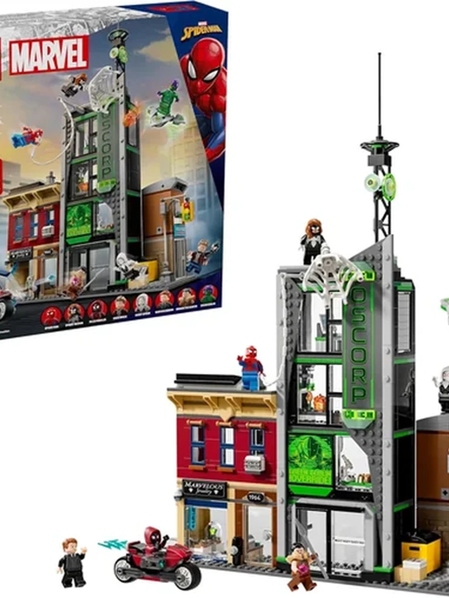 LEGO® 76324 Super Heroes Человек-паук против Oscorp