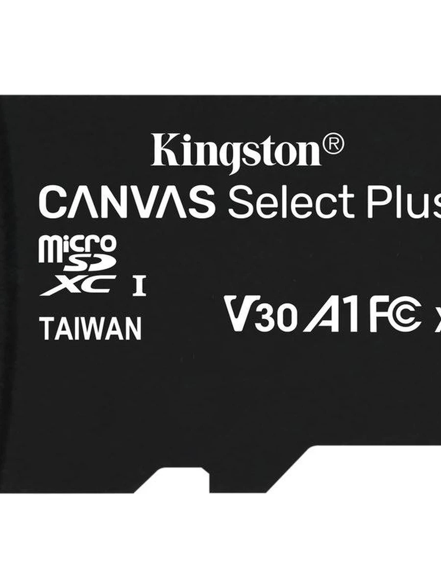 Micro Secure Digital Card (Trans Flash) 128GB HC10 KINGSTON Canvas Select Plus 100R A1 C10