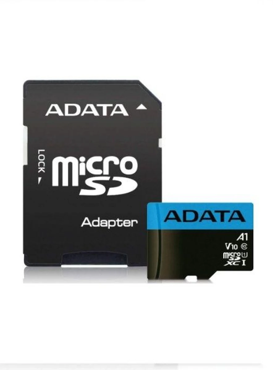 Micro Secure Digital Card (Trans Flash) 256GB HC10 Adata AUSDX256 + SD adapter