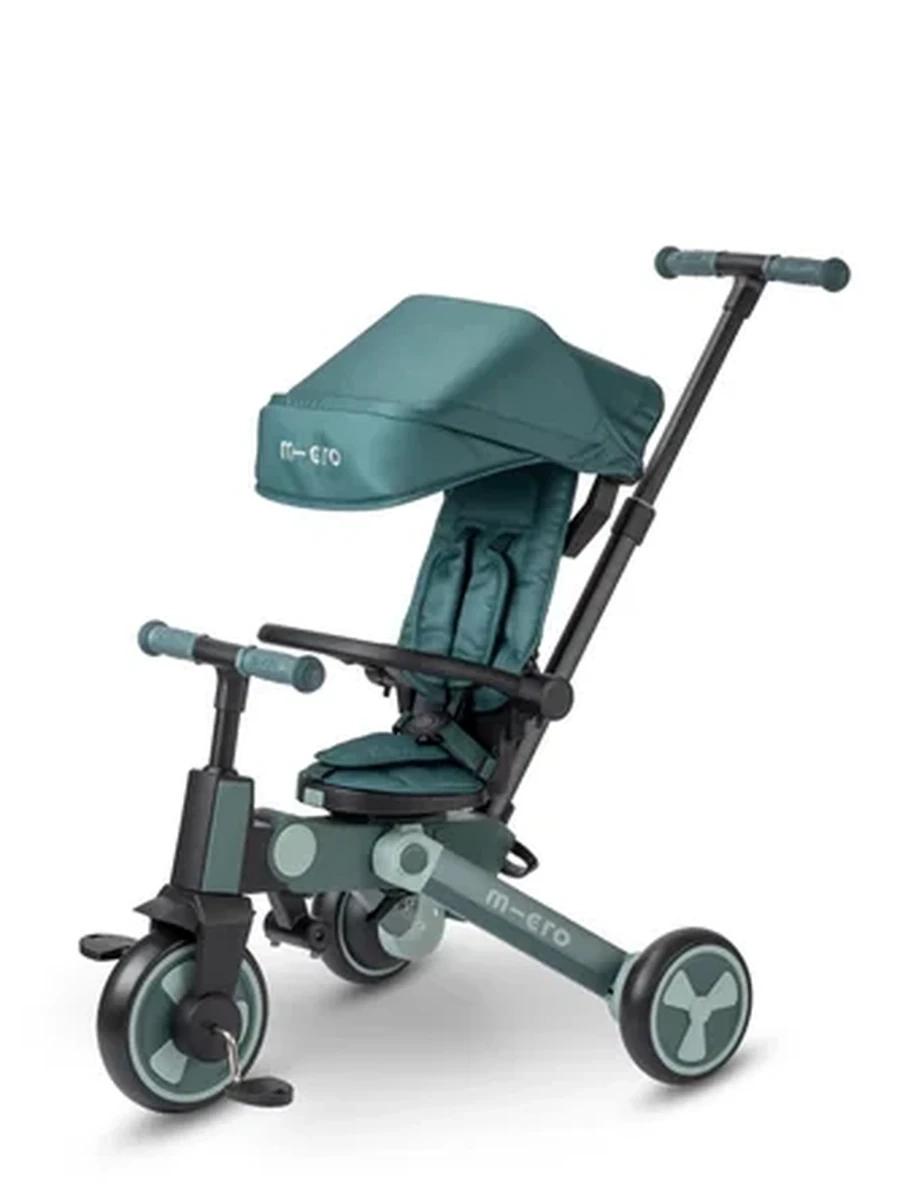 Micro Трехколесный складной велосипед Tricycle Matcha 4в1