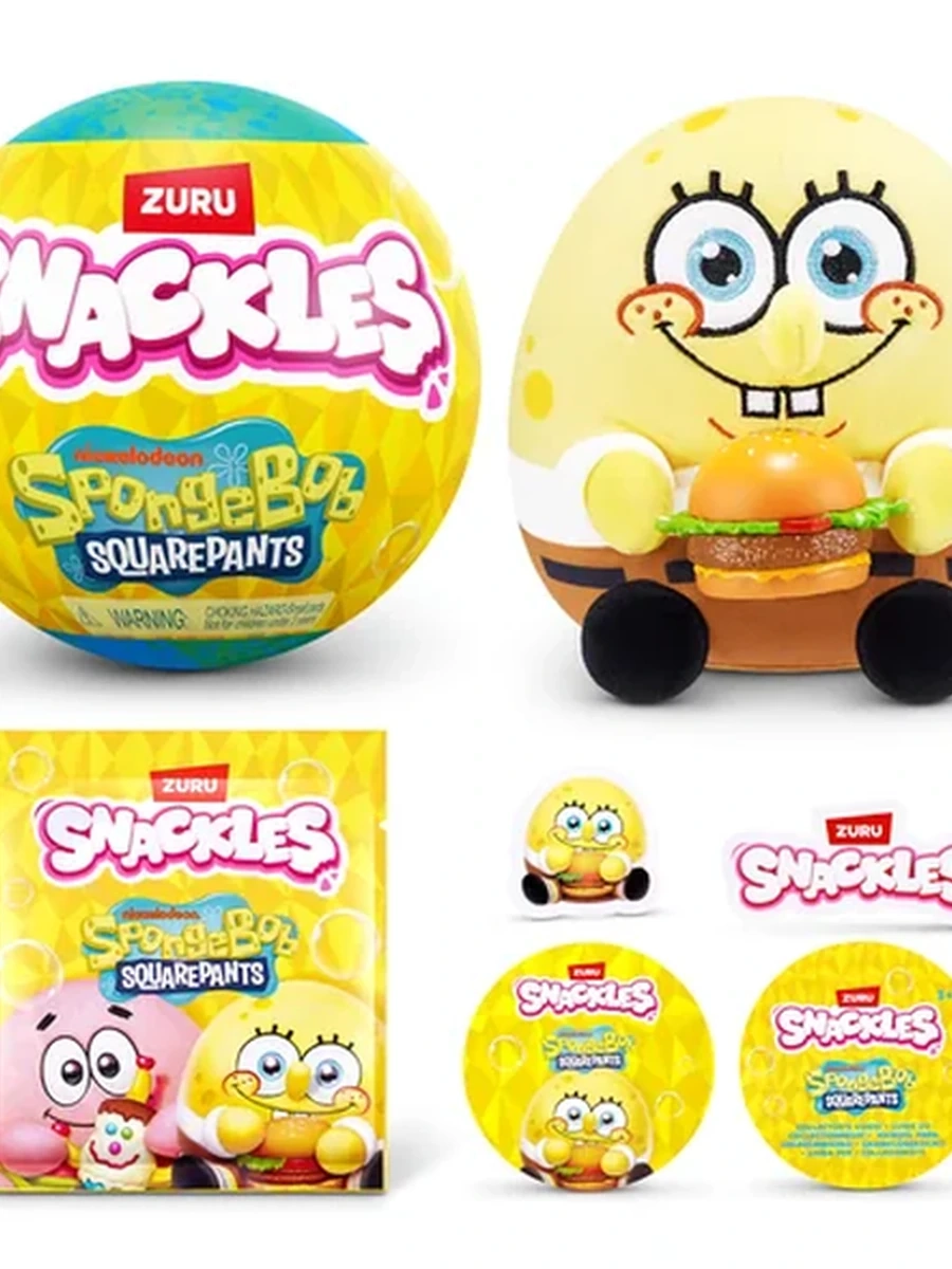 Zuru Snackles Губка Боб Квадратные Штаны