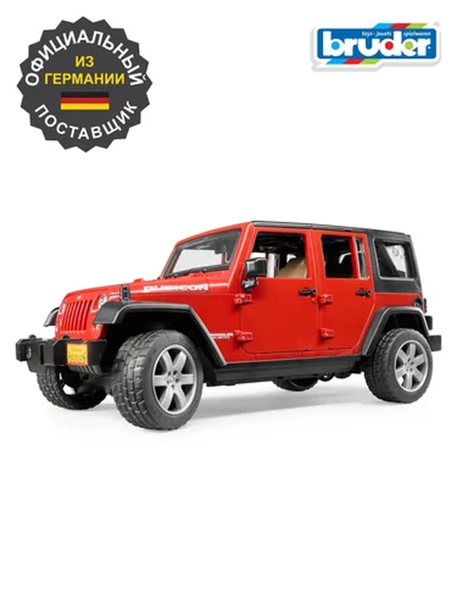 BRUDER Внедорожник Jeep Wrangler Unlimited Rubicon