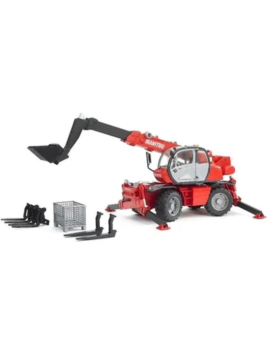 BRUDER Телескопический погрузчик колесный Manitou MRT 2150 PRIVILEGE