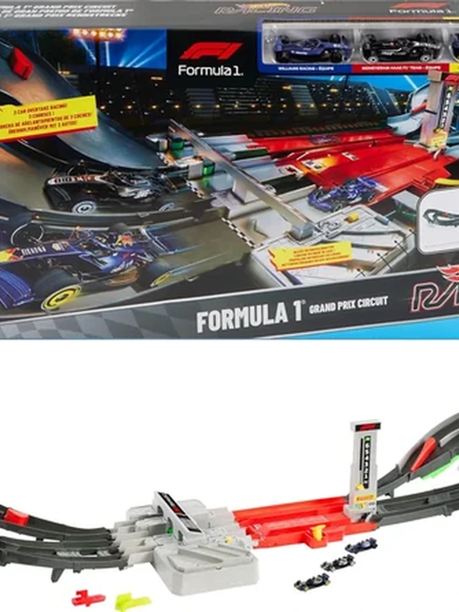 Набор трасс с дополнениями Mattel Hot Wheels Racing™ Formula 1® Grand Prix Circuit JDY16