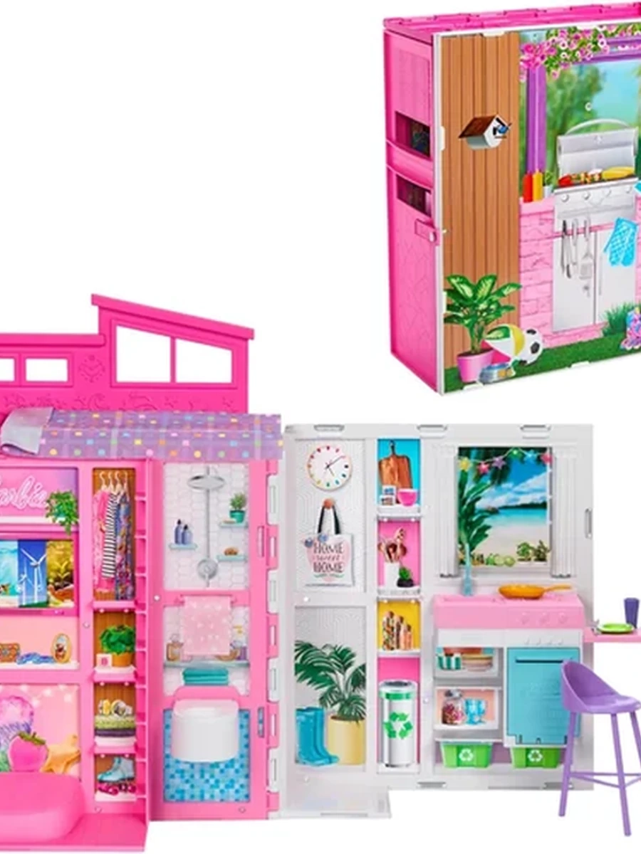 Кукольный домик Mattel Barbie Getaway House Playset