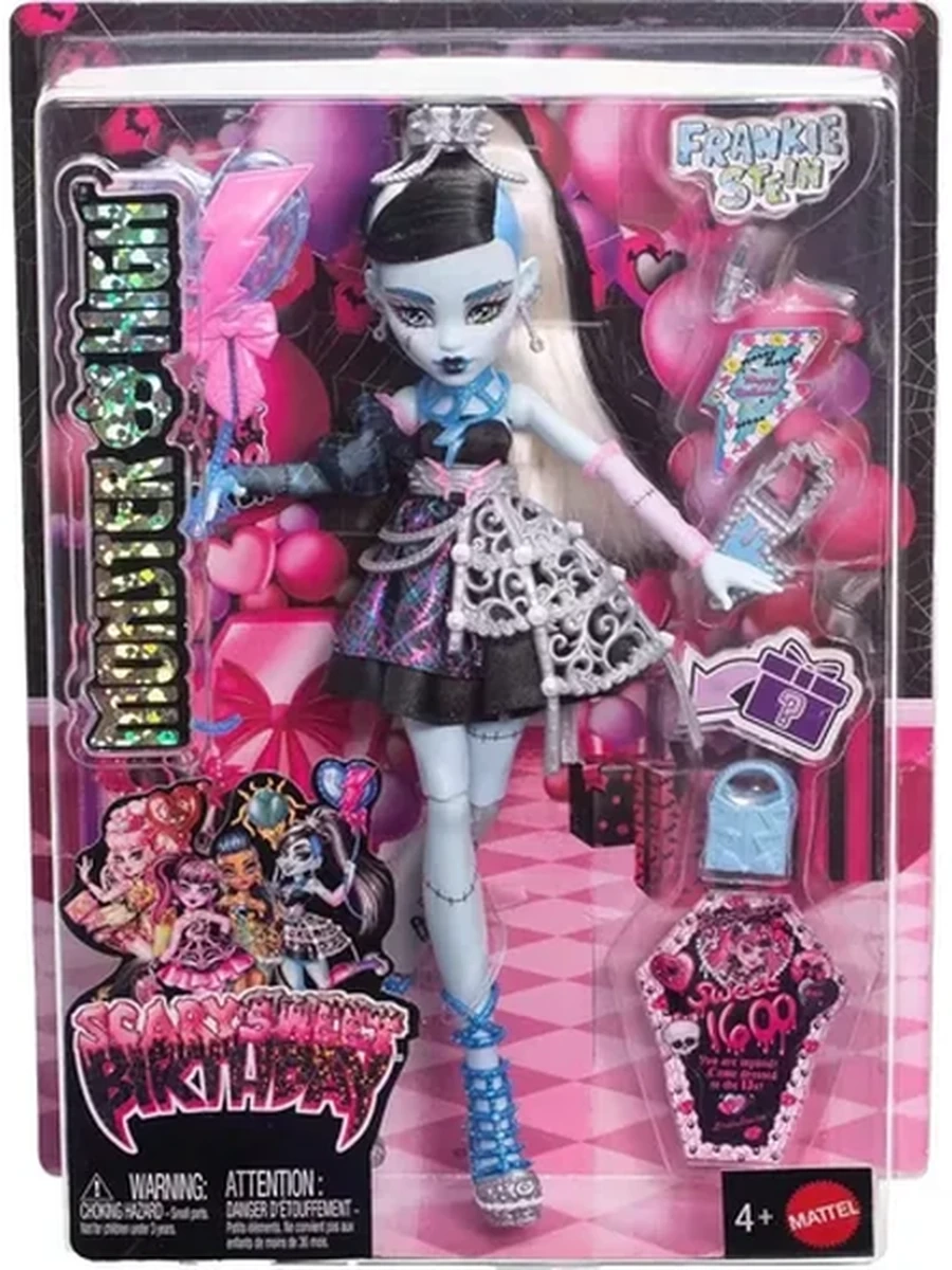 Кукла Mattel Monster High Scary Sweet Birthday Френки Штейн