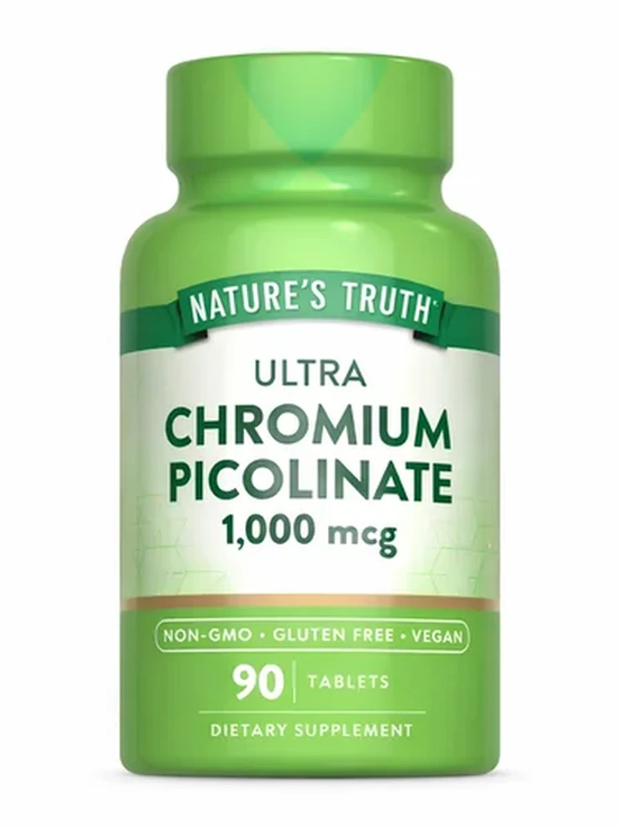Хром Пиколинат Nature’s Truth 90 капс.