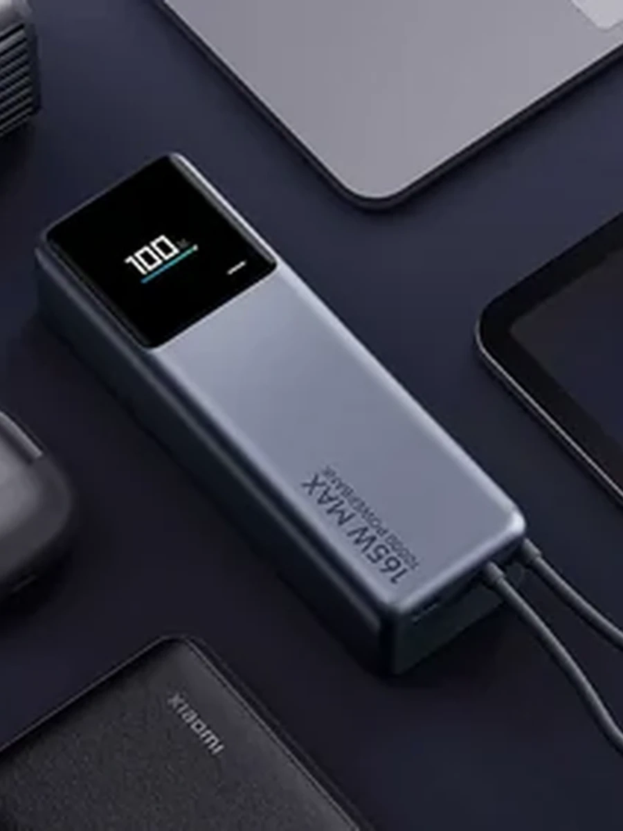 Внешний аккумулятор Xiaomi Power Bank Built-In Cable 165W (PB1165MI)