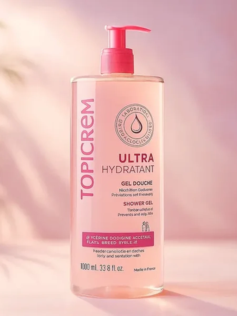 Topicrem Ultra Hydratant Ультра-увлажняющий гель для душа 1000мл