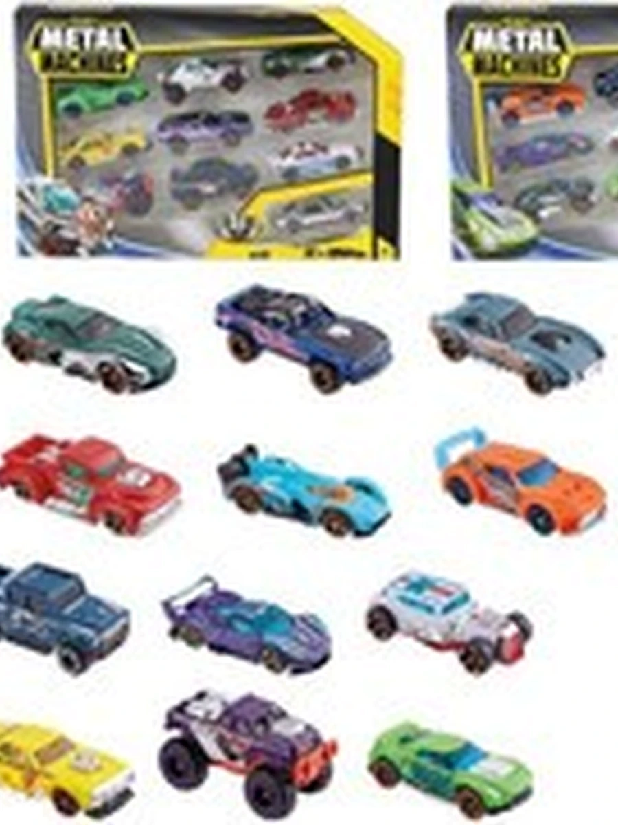 Мультипак автомобили ZURU METAL MACHINES-CARS-Series2