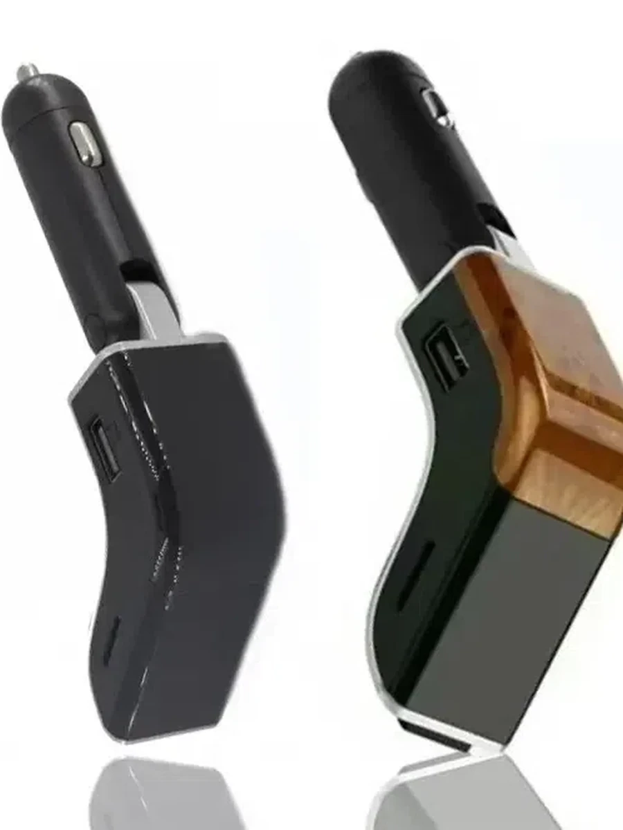 Модулятор HZ Car FM  Деревянный дизайн