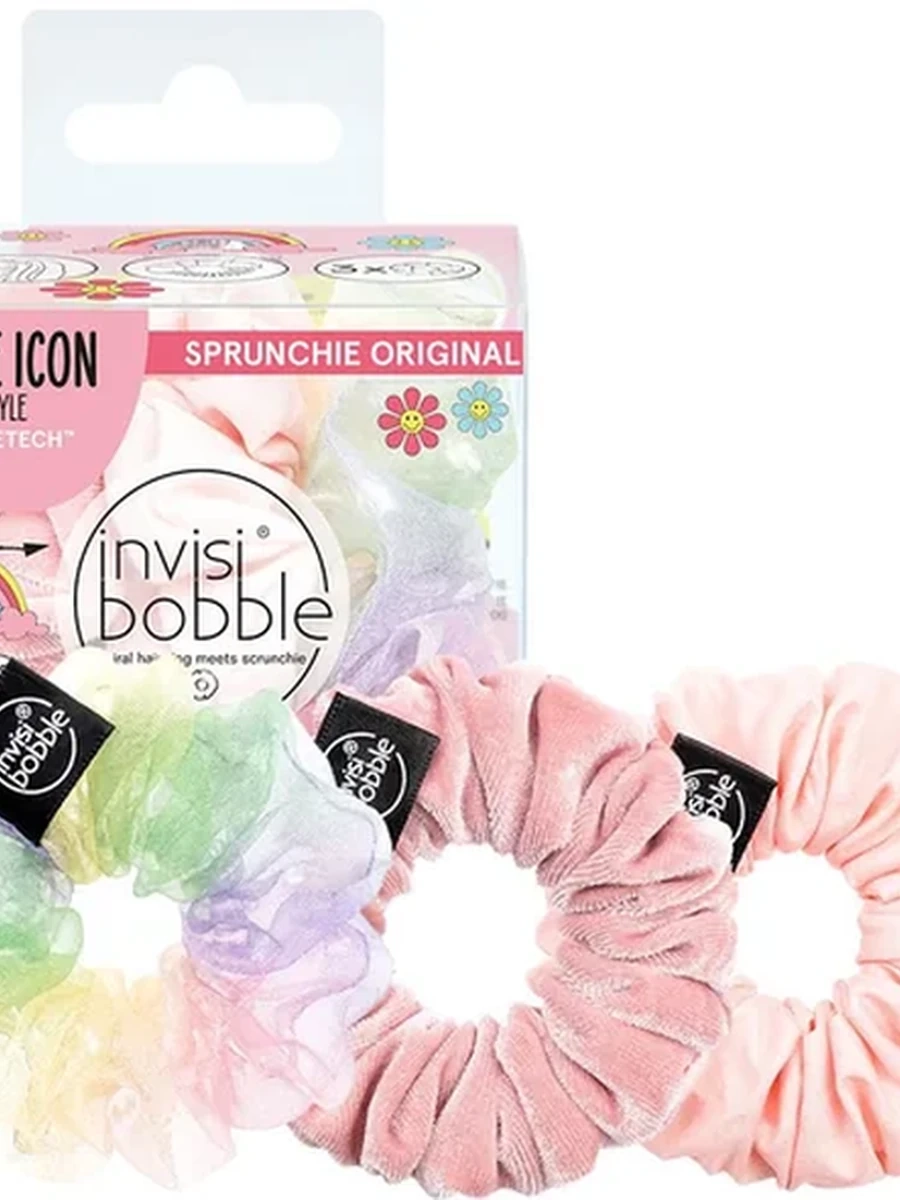 Invisibobble рез.набор SPRUNCHIE Macaron
