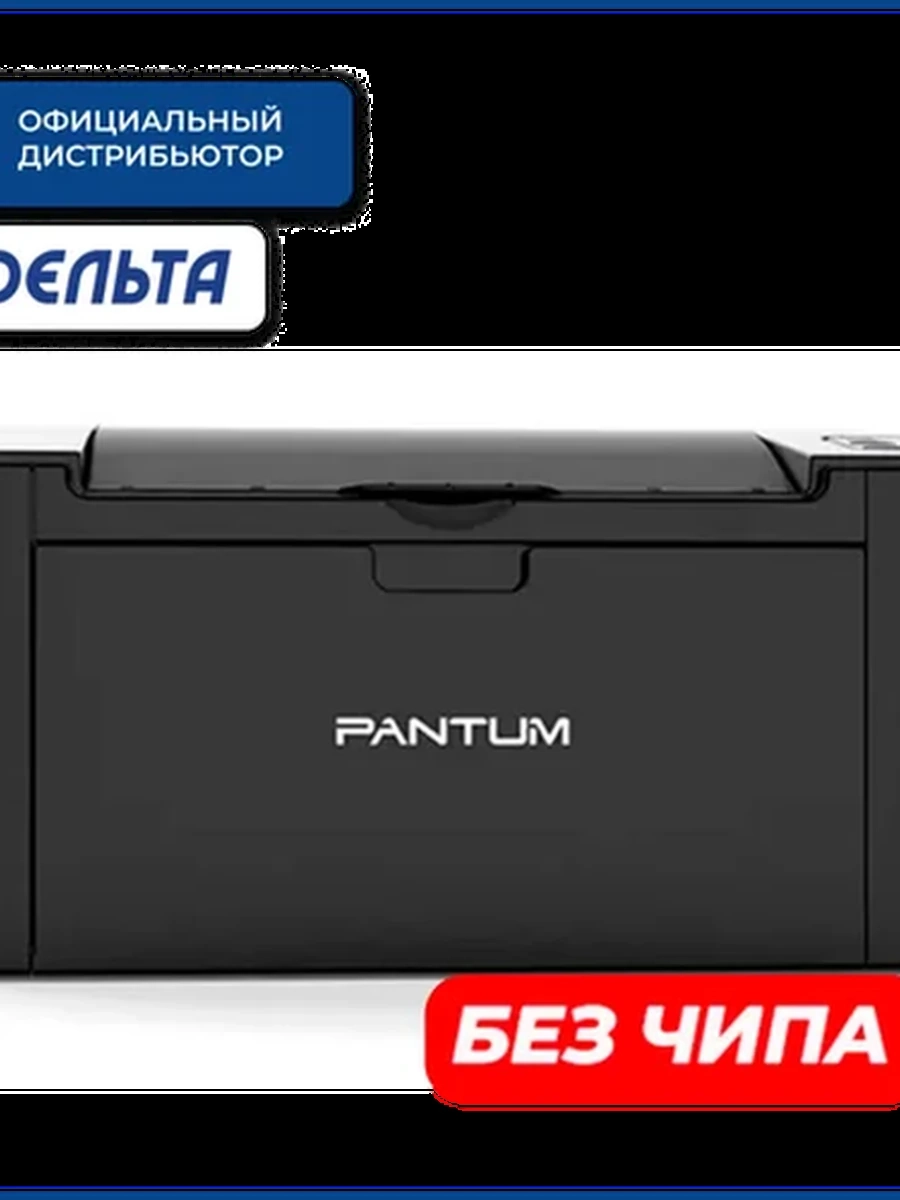 Принтер монохромный лазерный PANTUM P2503 (A4,1200x1200,22ppm,128Mb, USB 2.0, картридж PC-211KEV), БЕЗ ЧИПА, черный