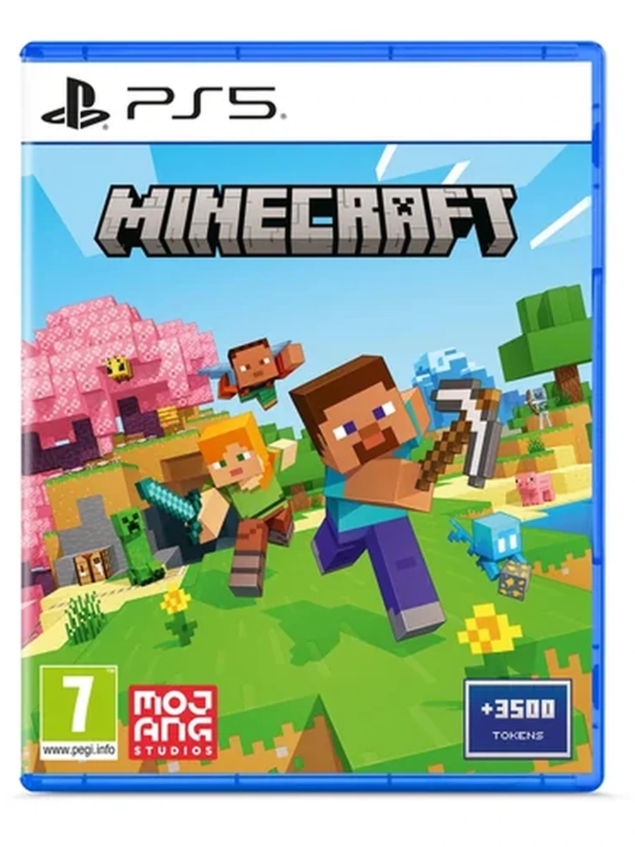 Игровой диск для PS5  Minecraft - PS5 : Video Games