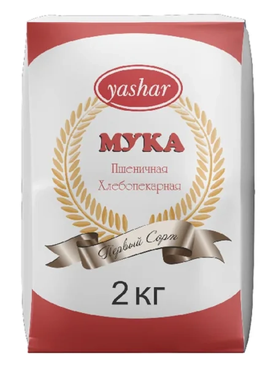 МУКА YASHAR 1 СОРТ 2КГ