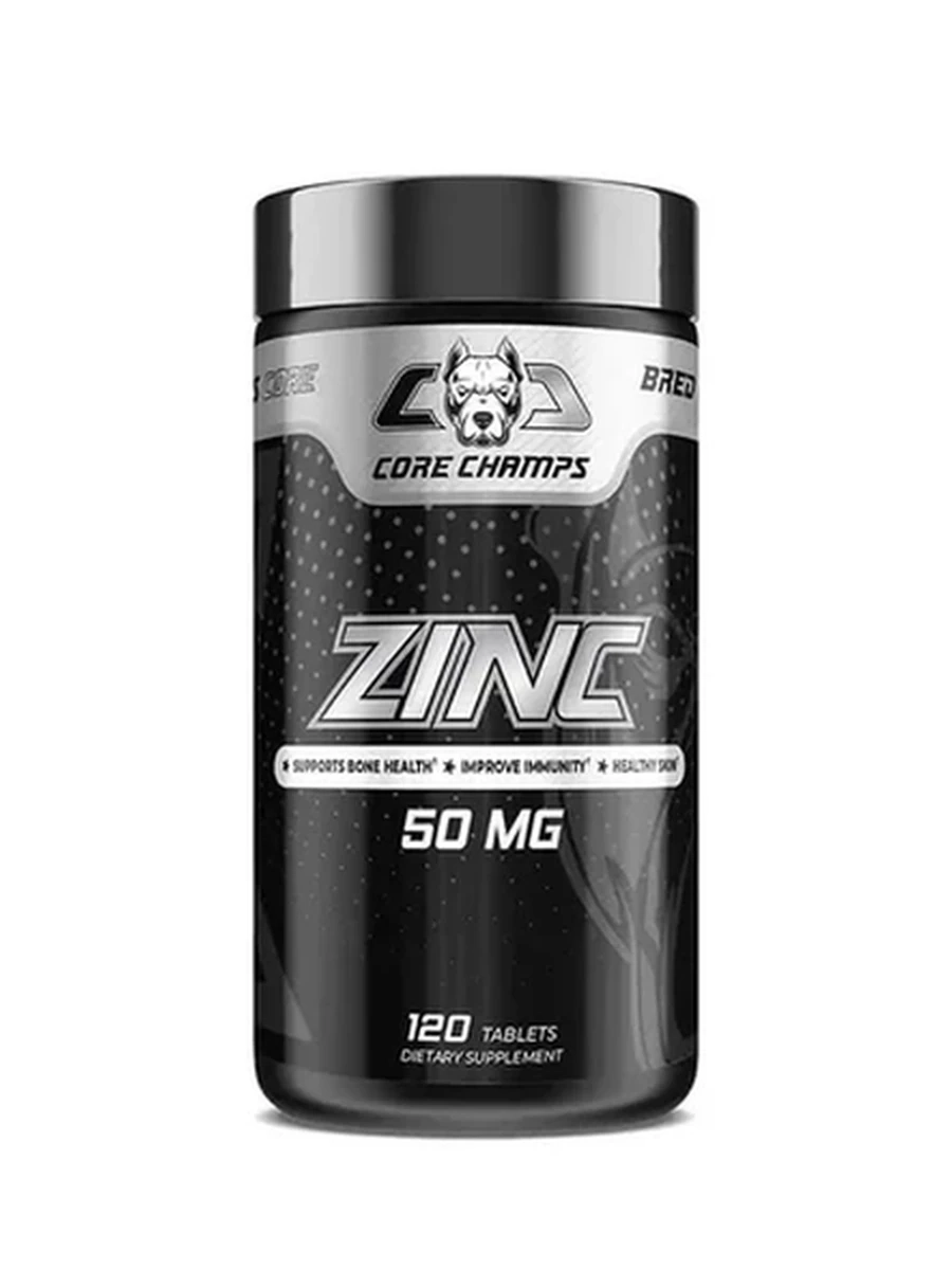 Цинк Core Champs 120табл.