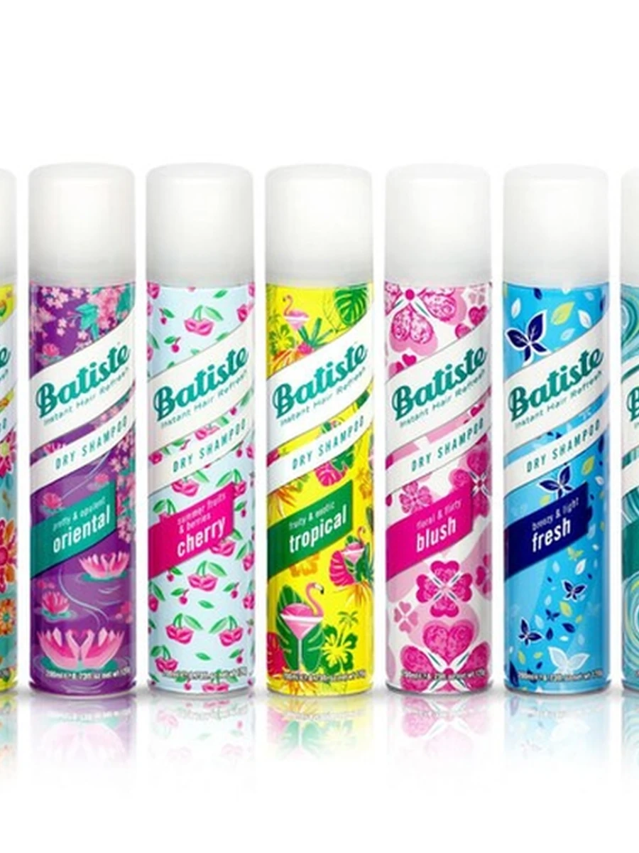 BATISTE сухой шампунь 200мл MIX
