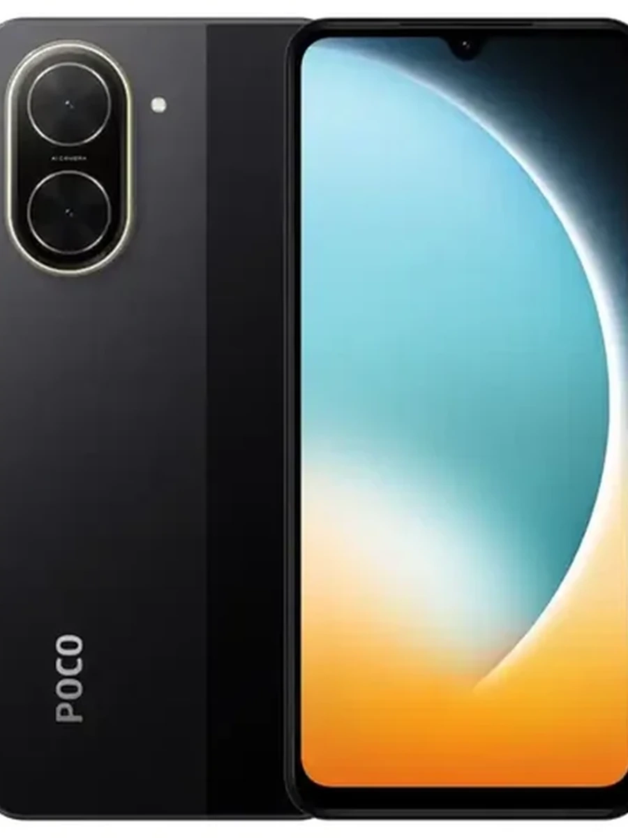 Смартфон POCO С71 4+128Gb 4G Black