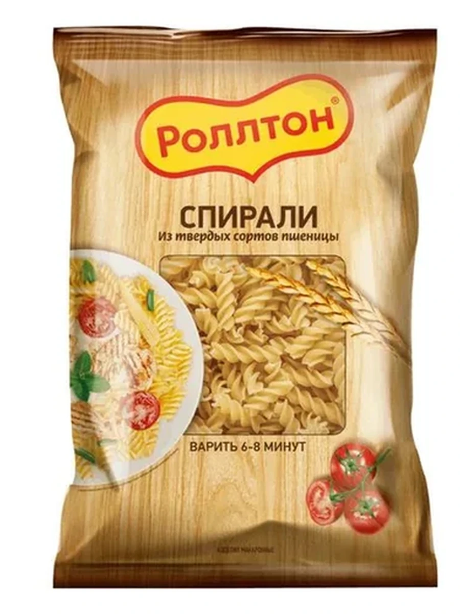 Макароны Роллтон спираль 400гр