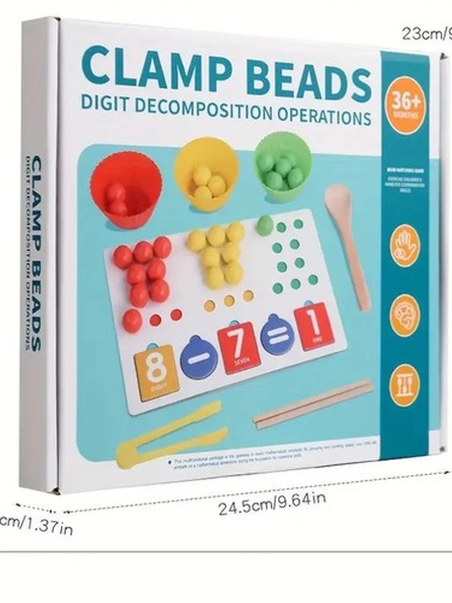 Развивающая игра Clamp Beads