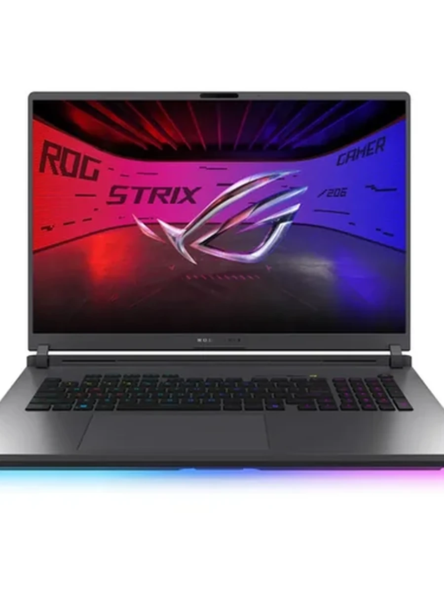 Ноутбук Asus ROG Strix G18 [18"], (Intel Core Ultra 9 275HX 24/24, 5.40ГГц, 36МБ, 3нм + NVIDIA RTX 5060 8ГБ), 32ГБ DDR5, 1000ГБ NVME, 18" IPS 2560x1600, WIN11HOME, Серый