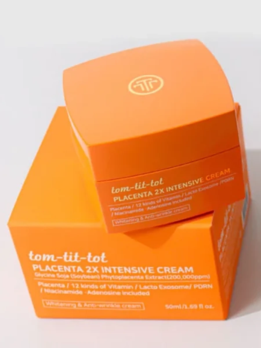 TOM-TIT-TOT Placenta 2X Intensive Cream — антивозрастной крем с плацентой