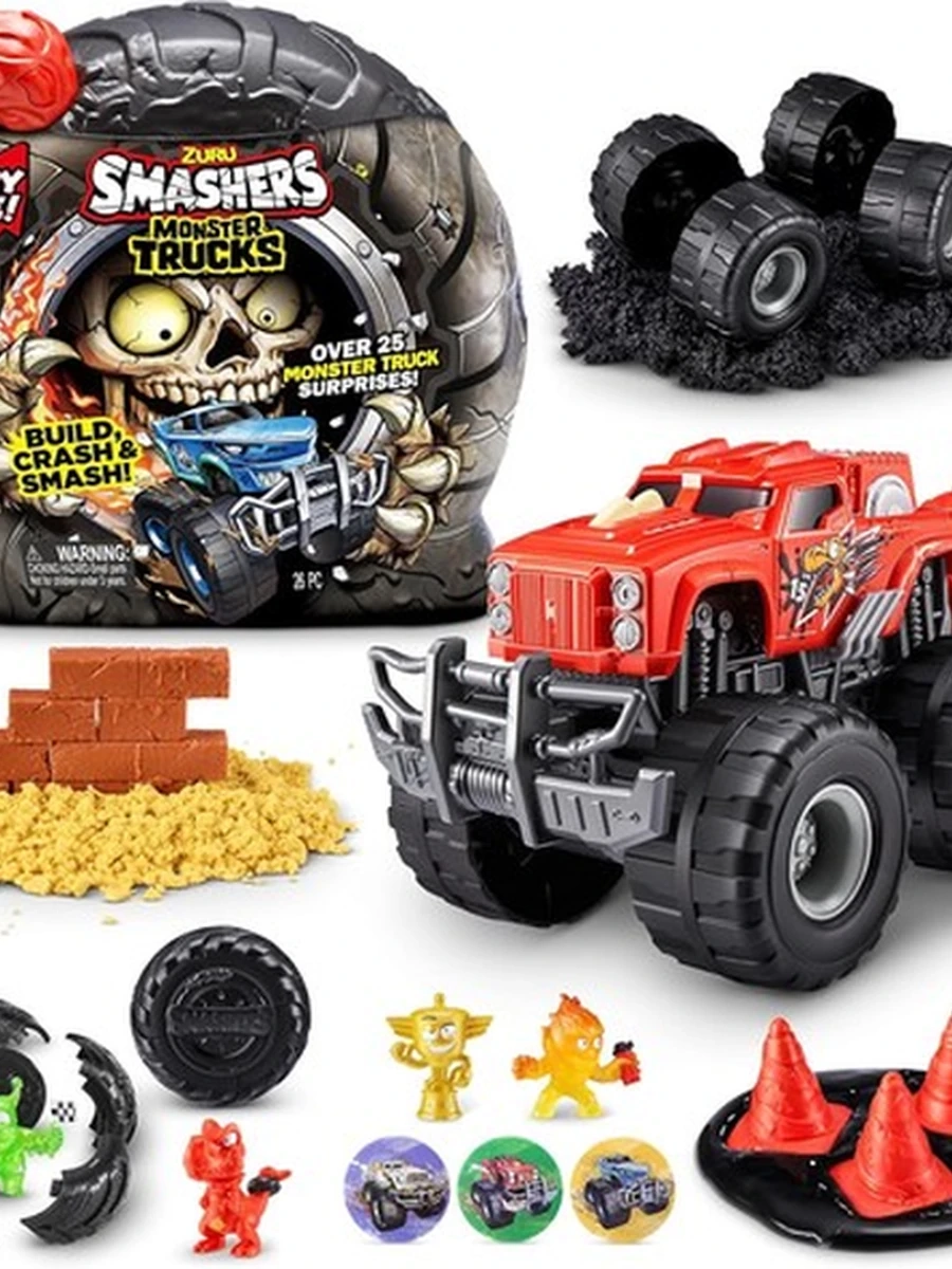 Детский набор : ZURU SMASHERS-Monster Truck SURPRISE-SERIES