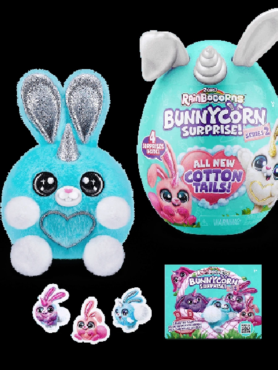Плюшевые игрушки ZURU RAINBOCORNS-BUNNYCORN
