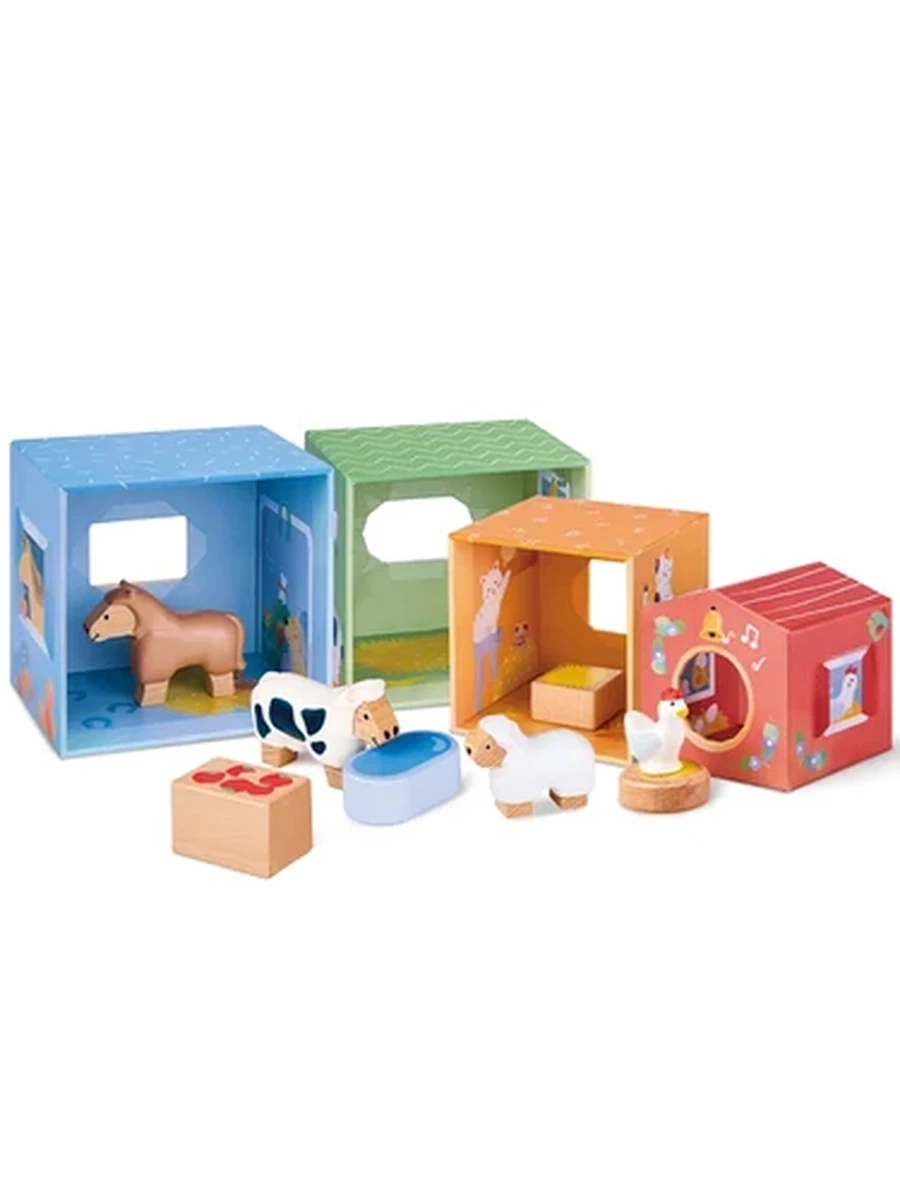 HAPE Игровой набор "Играем вместе" Веселая Ферма