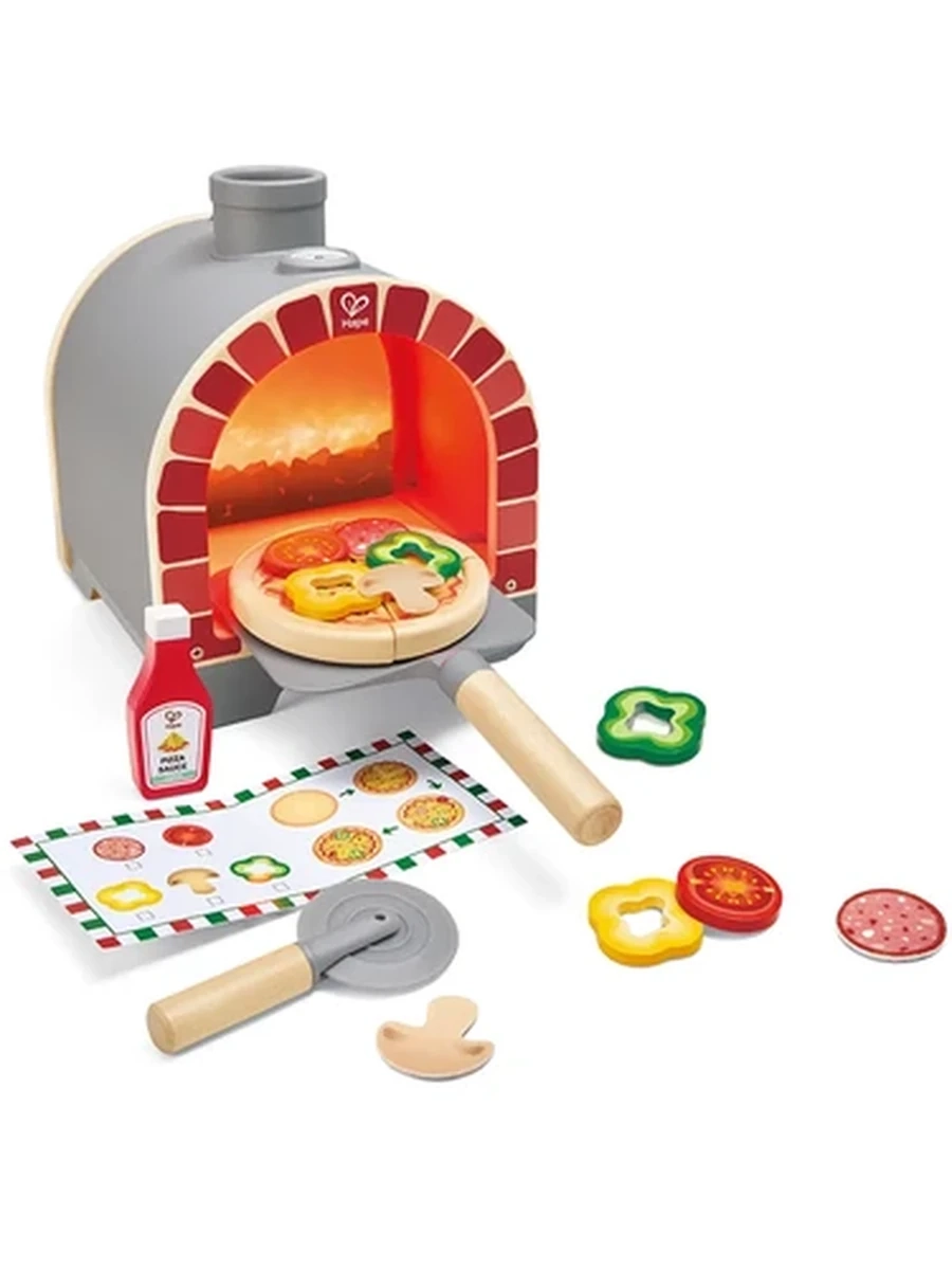 HAPE Игровой набор "Юный повар" Интерактивная печь для пиццы