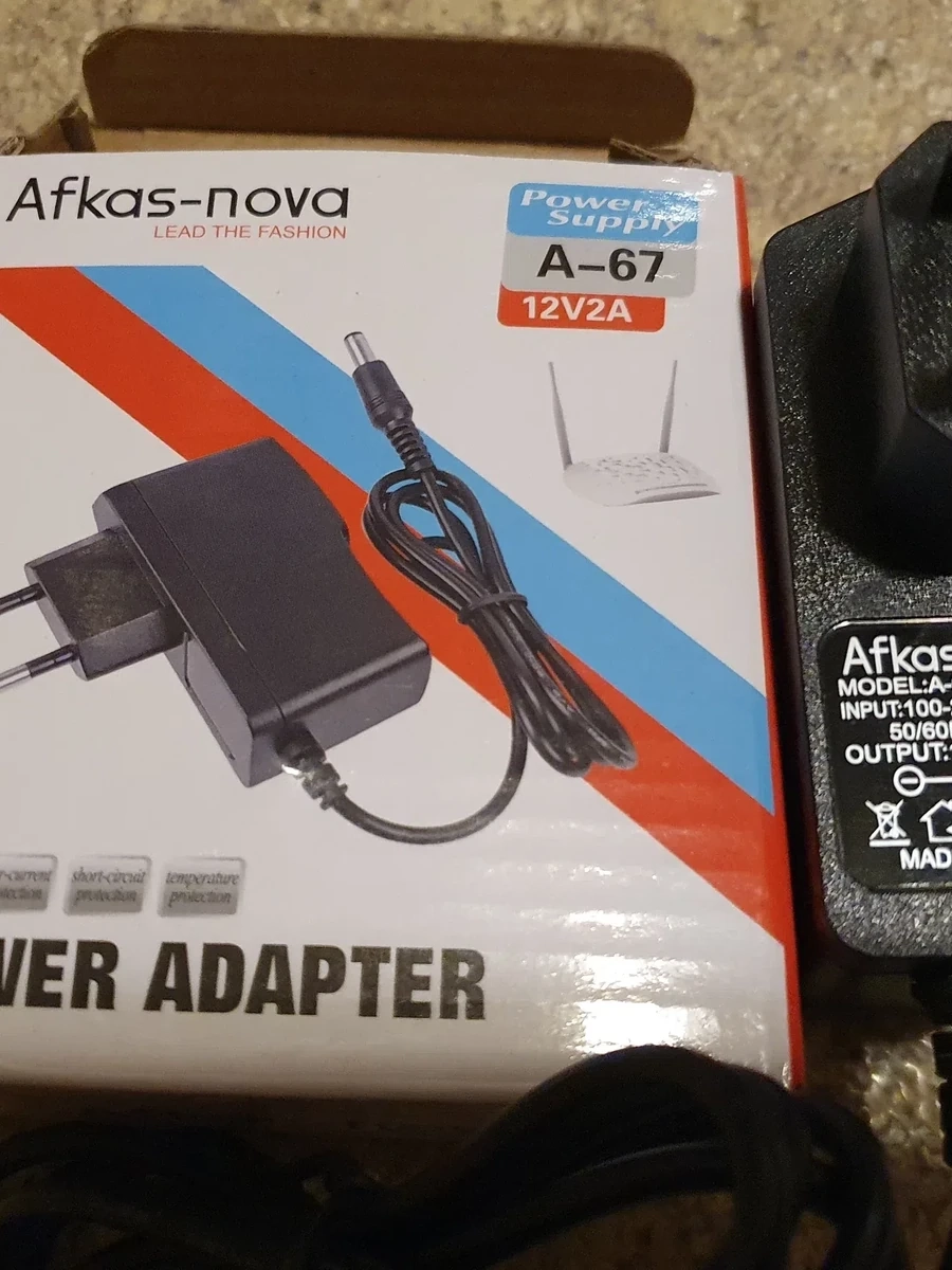 Блок Afkas-Nova  Power Supply  12v-2A power adapter