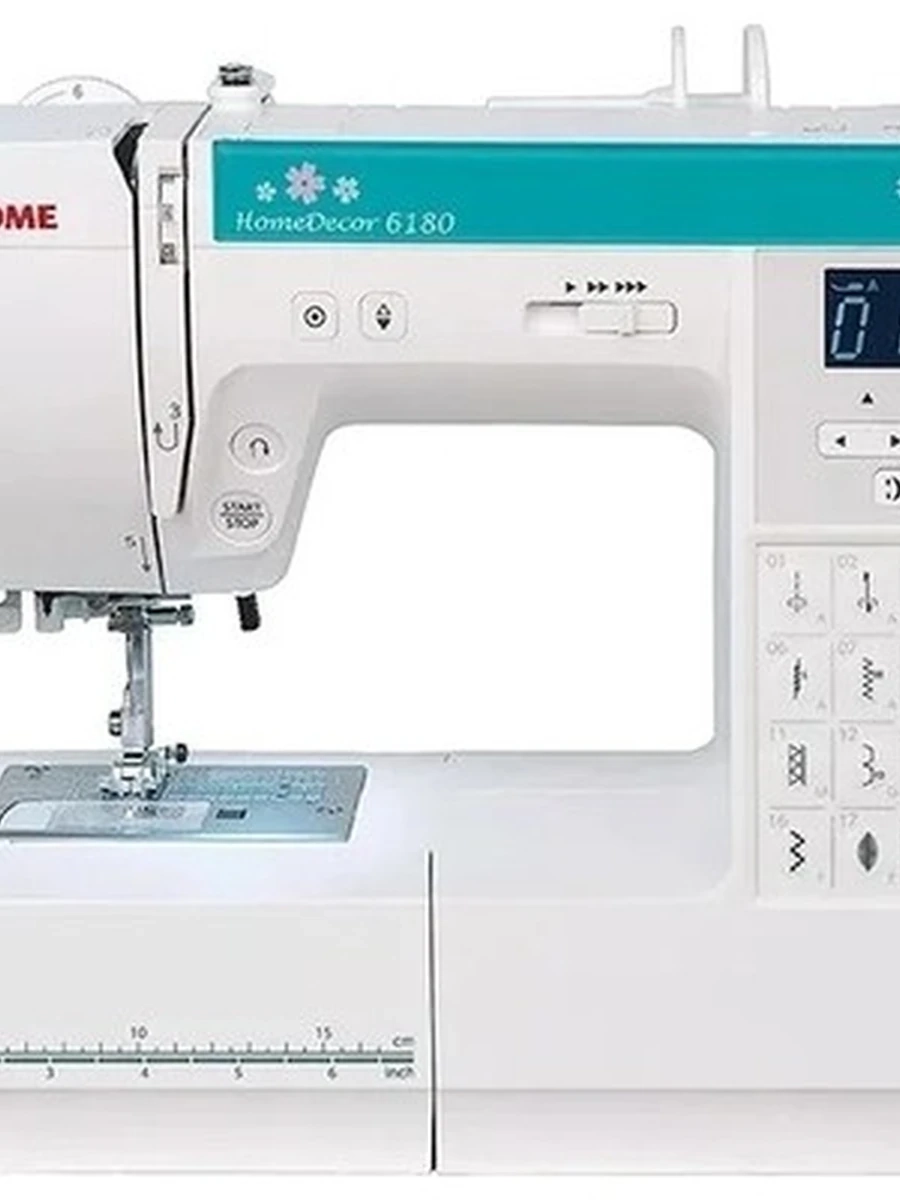 JANOME HomeDecor 6180  швейная машина