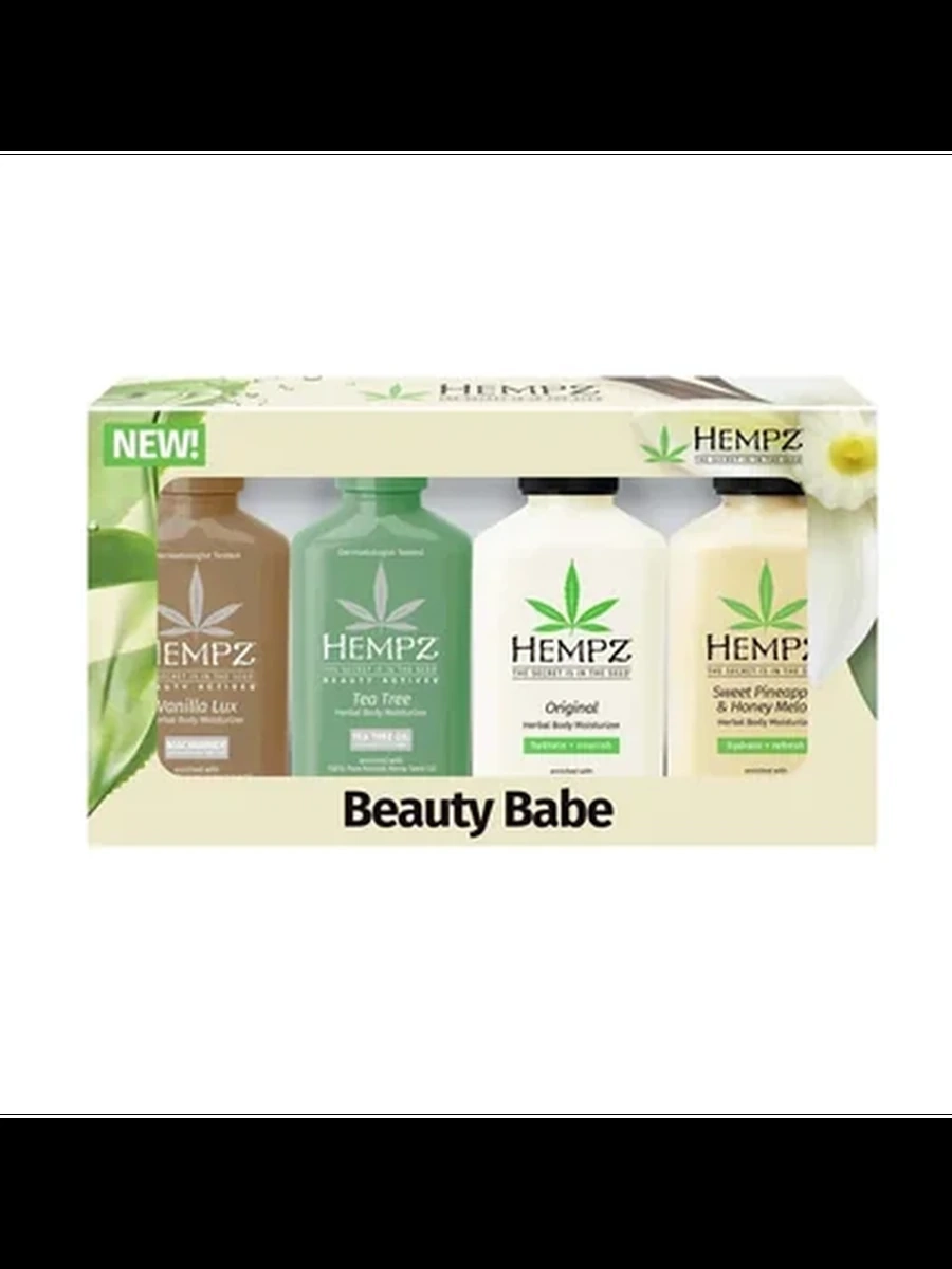 Hempz Beauty Babe Kit Набор лосьонов 4*66мл