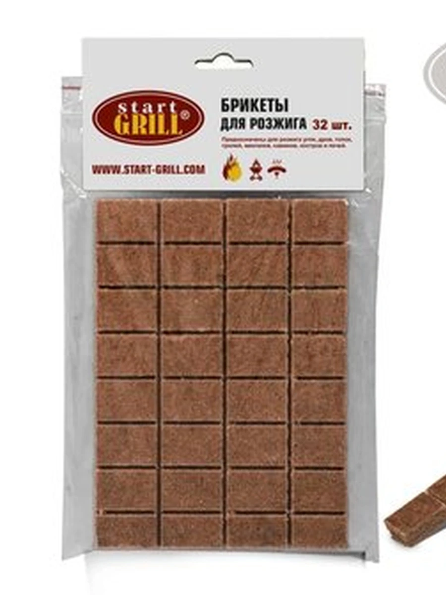 Брикеты для розжига Start Grill 32шт.