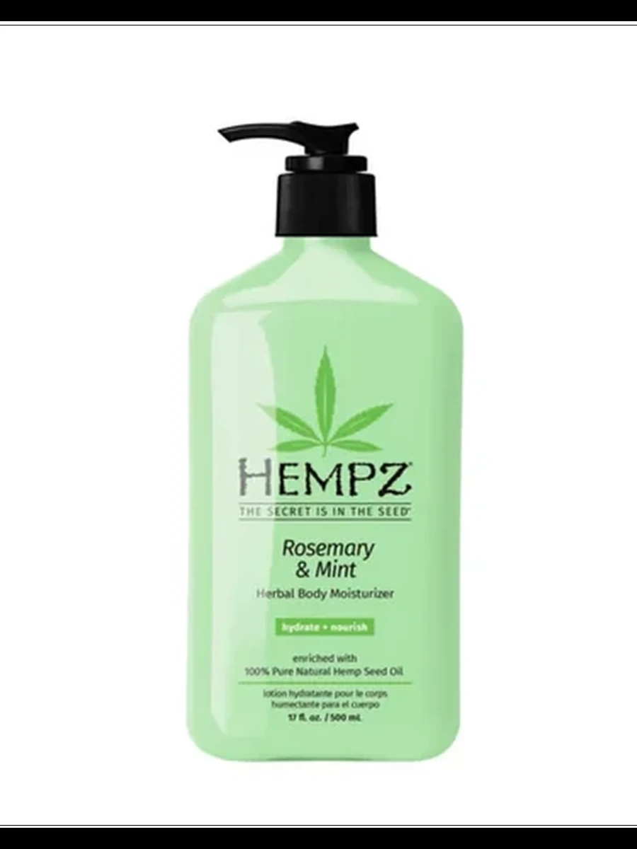 HEMPZ молочко ROZMARINE&MINT 500мл