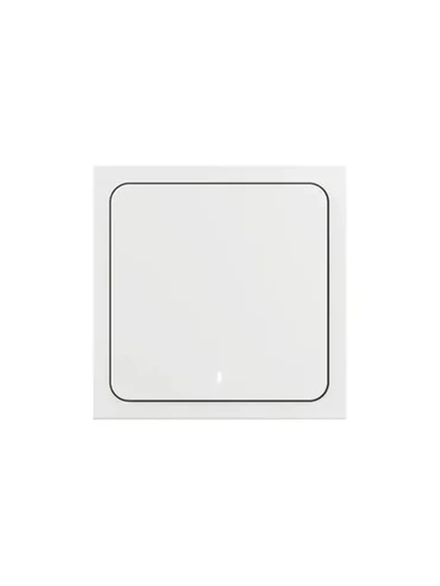 Умный беспроводной выключатель Яндекс YNDX-00534, Zigbee, Wi-Fi(2,4 ГГц), IP20, Белый