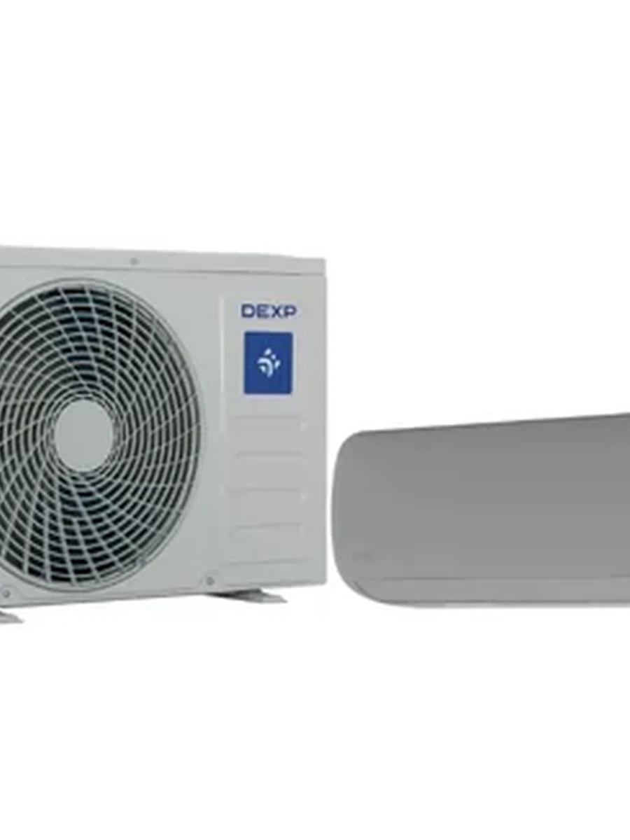 Кондиционер настенный сплит-система DEXP AC-KMD12INV серый